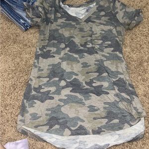 camo tshirt